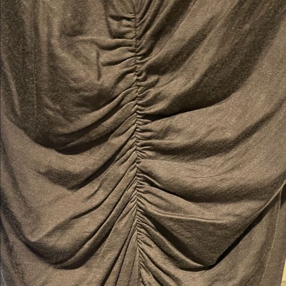 Chic Asymmetrical Gray Dress - Picture 3 of 8